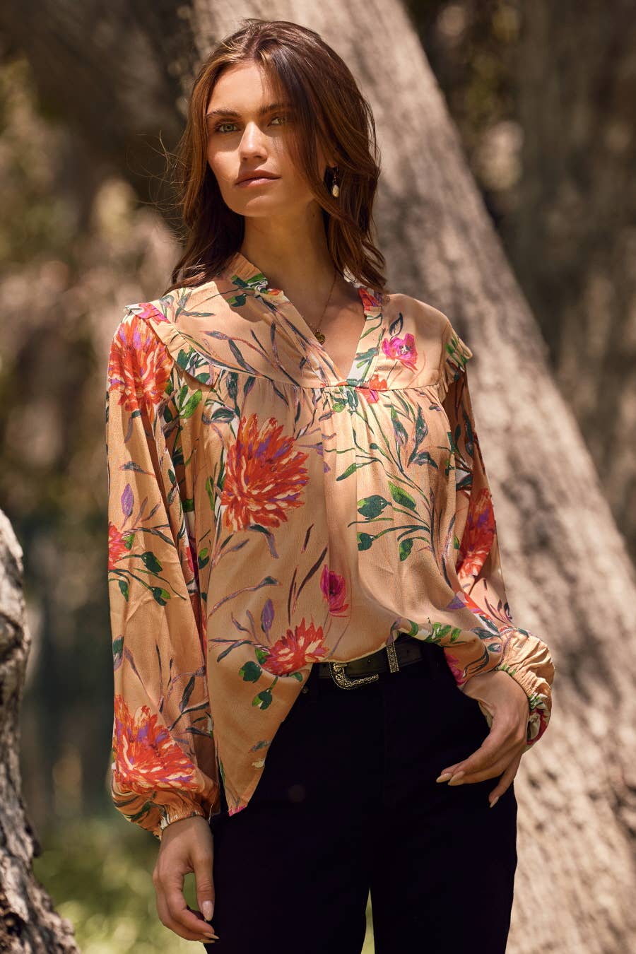 Floral Printed Blouse