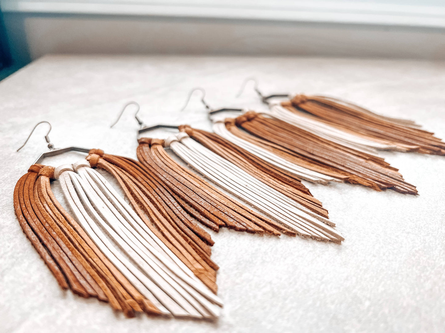 Fringed In Faith - Chinook Fringe Hoop Earrings