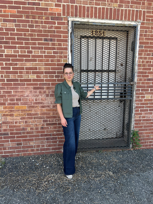 High rise wide leg Lennox