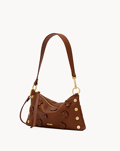 Kyle Sienna Flora/Brushed Gold
