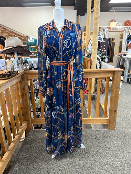 long sleeve maxi dress