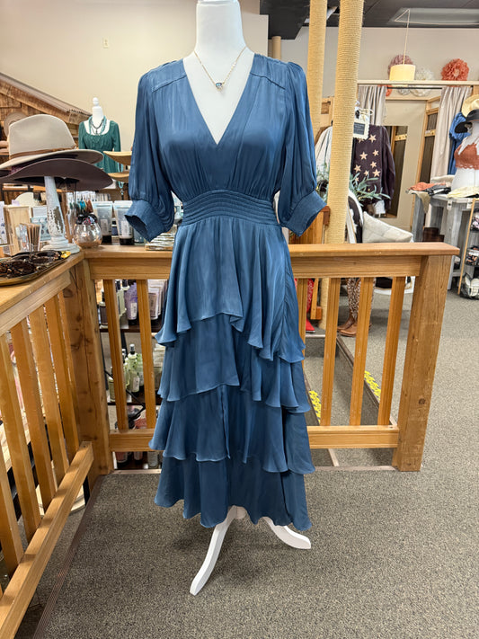 long sleeve dress solid