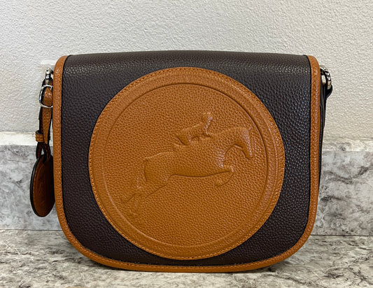 Camden Crossbody Chocolate/Chestnut
