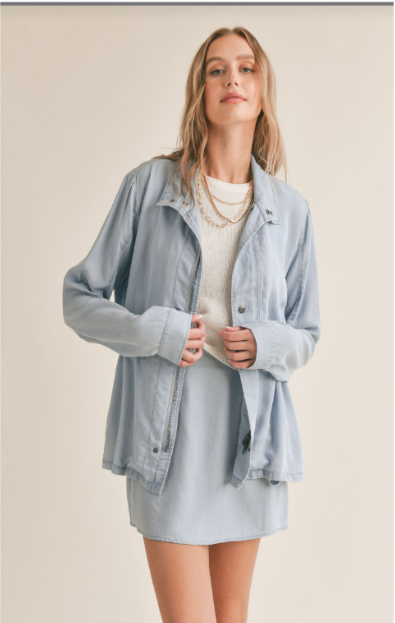 Soft Chambray Jacket