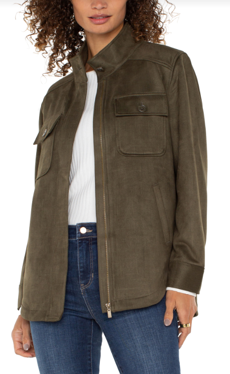 utility jacket olive