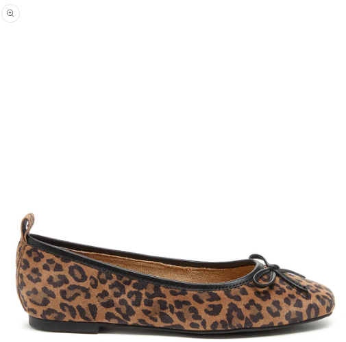 Frankie Leopard Ballet Flats