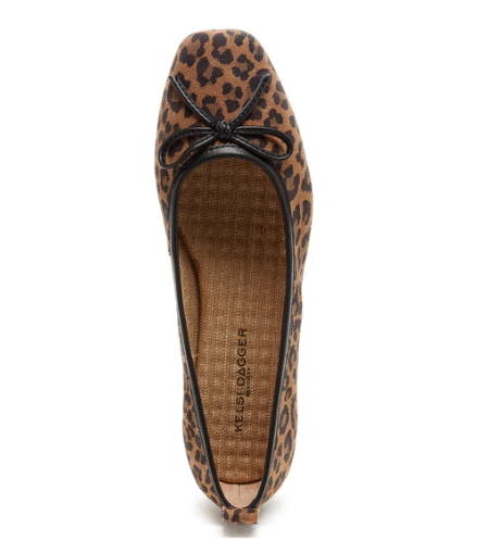Frankie Leopard Ballet Flats