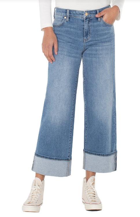 morgan cuffed wide leg klamath