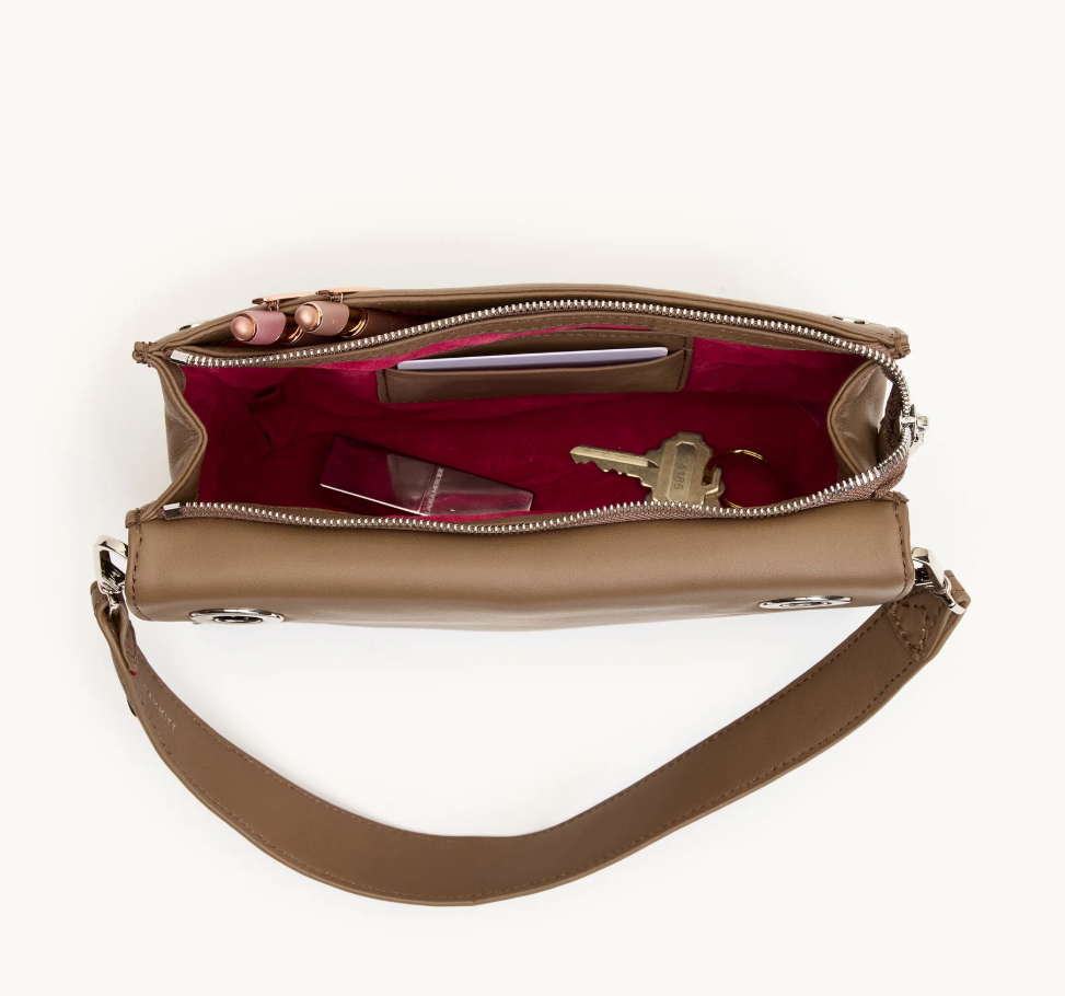 montana clutch sml dune/ slv