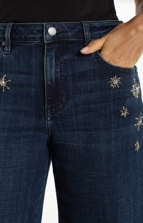 stride wide leg 30" crystal snowflake