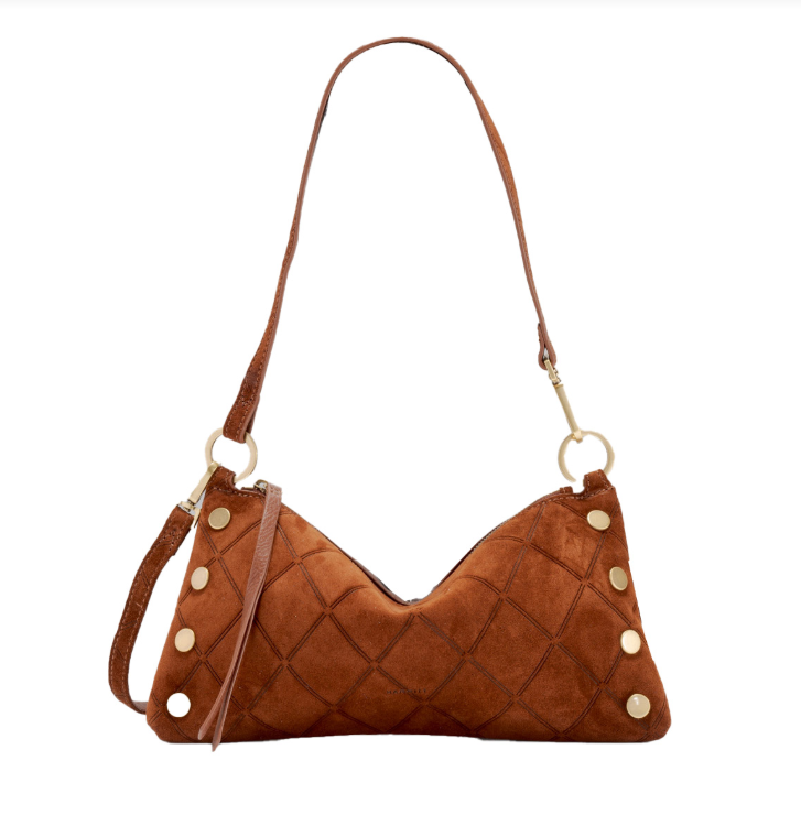 Kyle Med Chocolate Diamond Suede