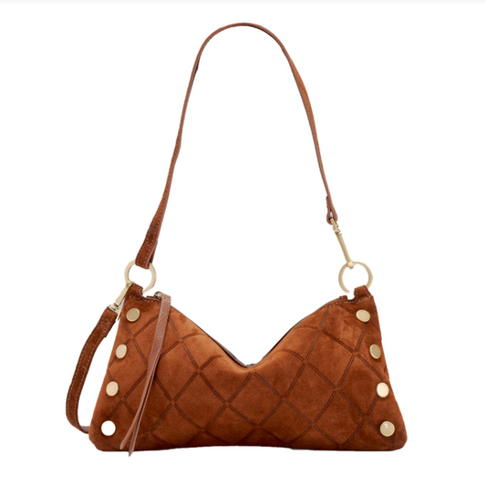 Kyle Med Chocolate Diamond Suede