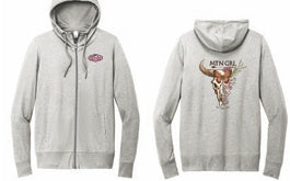 MTN GRL Buffalo Skull Full Zip Hoodie