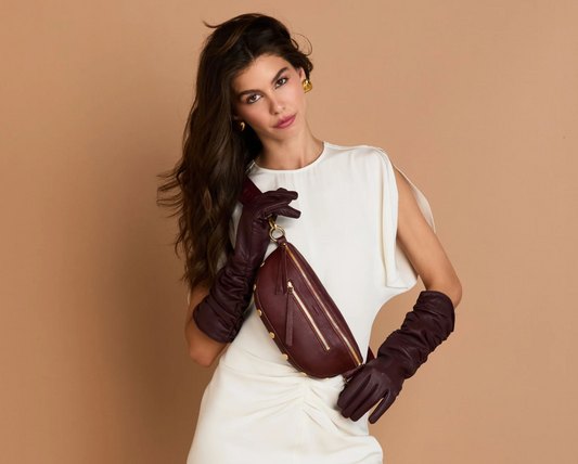 Charles Crossbody cherrywood