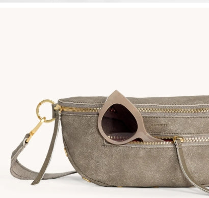 Charles Crossbody - Pewter