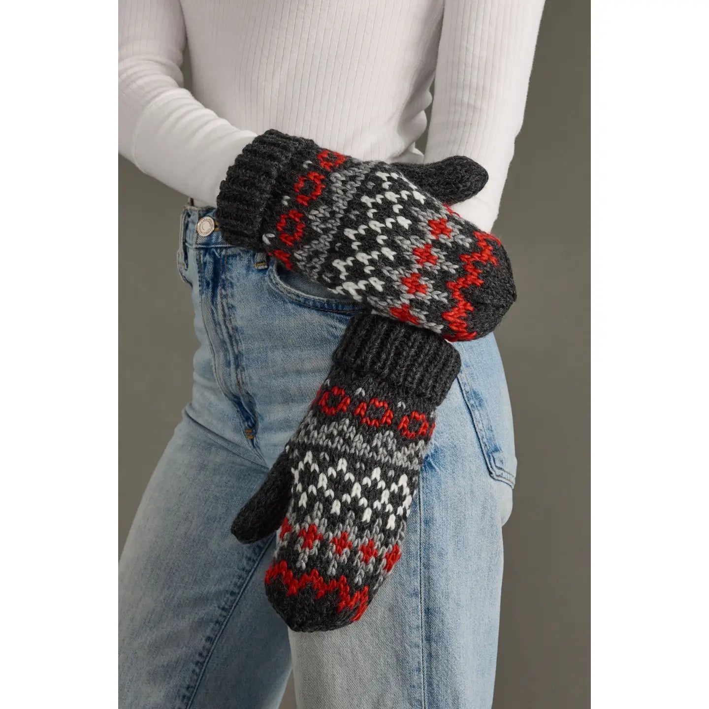 Patterned Mittens