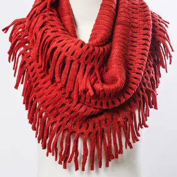 Fringe Infinity Scarf