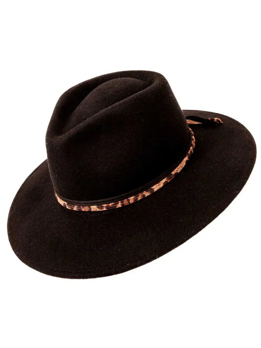 Botwin Felt Fedora Hat Black