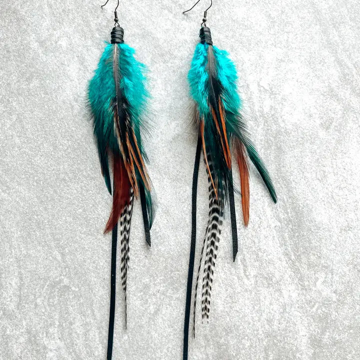 Willow Creek Feather Earrings