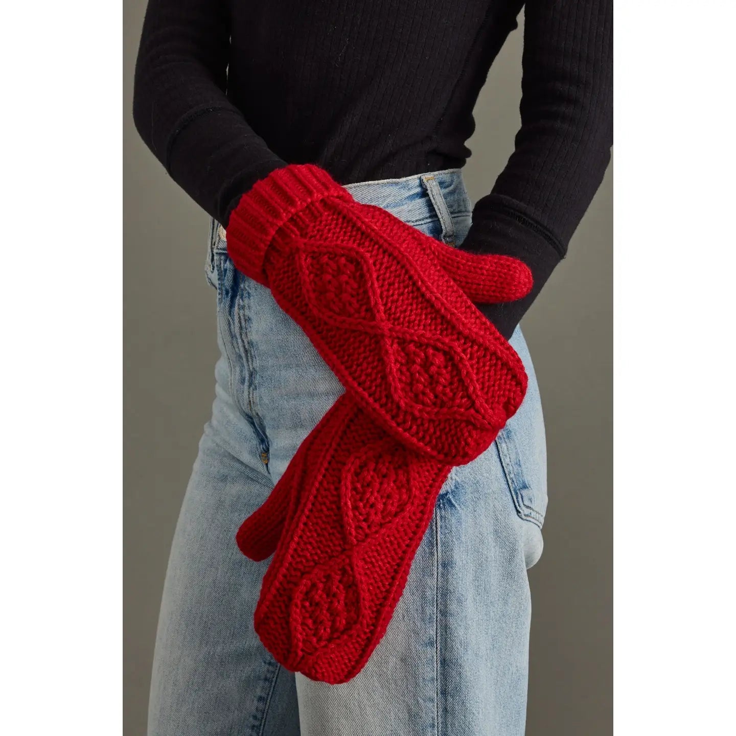 Patterned Mittens