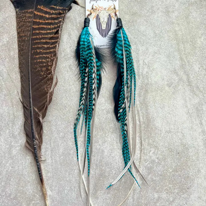 Saco Feather Earrings