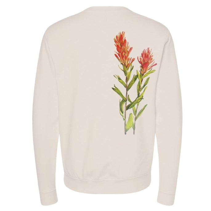 Wyoming Indian Paintbrush Sweatshirt