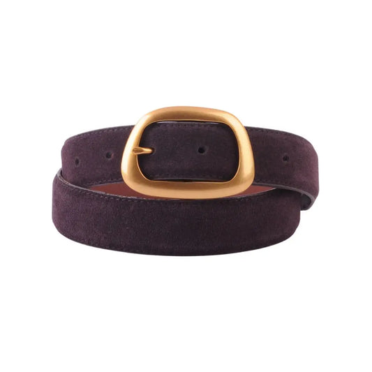 5270 Suede Belt Organic Buckle