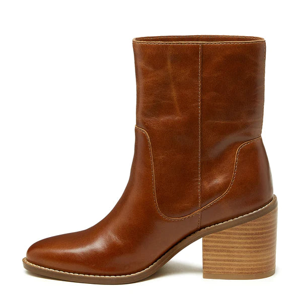 Emery Textured Leather Boot