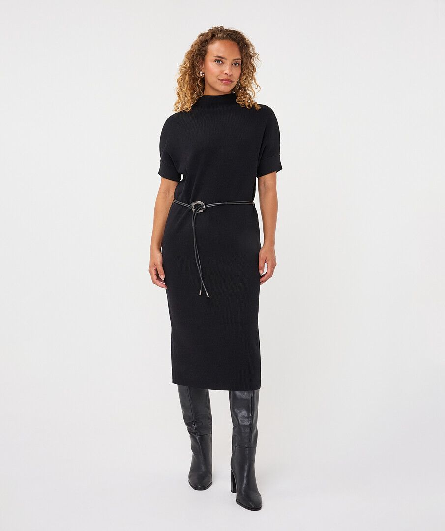 Esqualo Dress Long Knit - 000