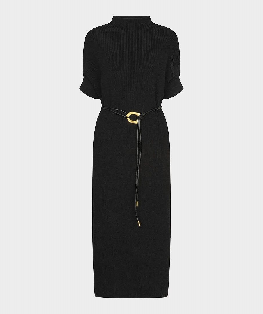 Esqualo Dress Long Knit - 000