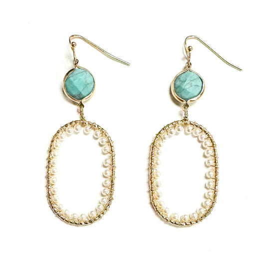 Zella Turquoise Earrings
