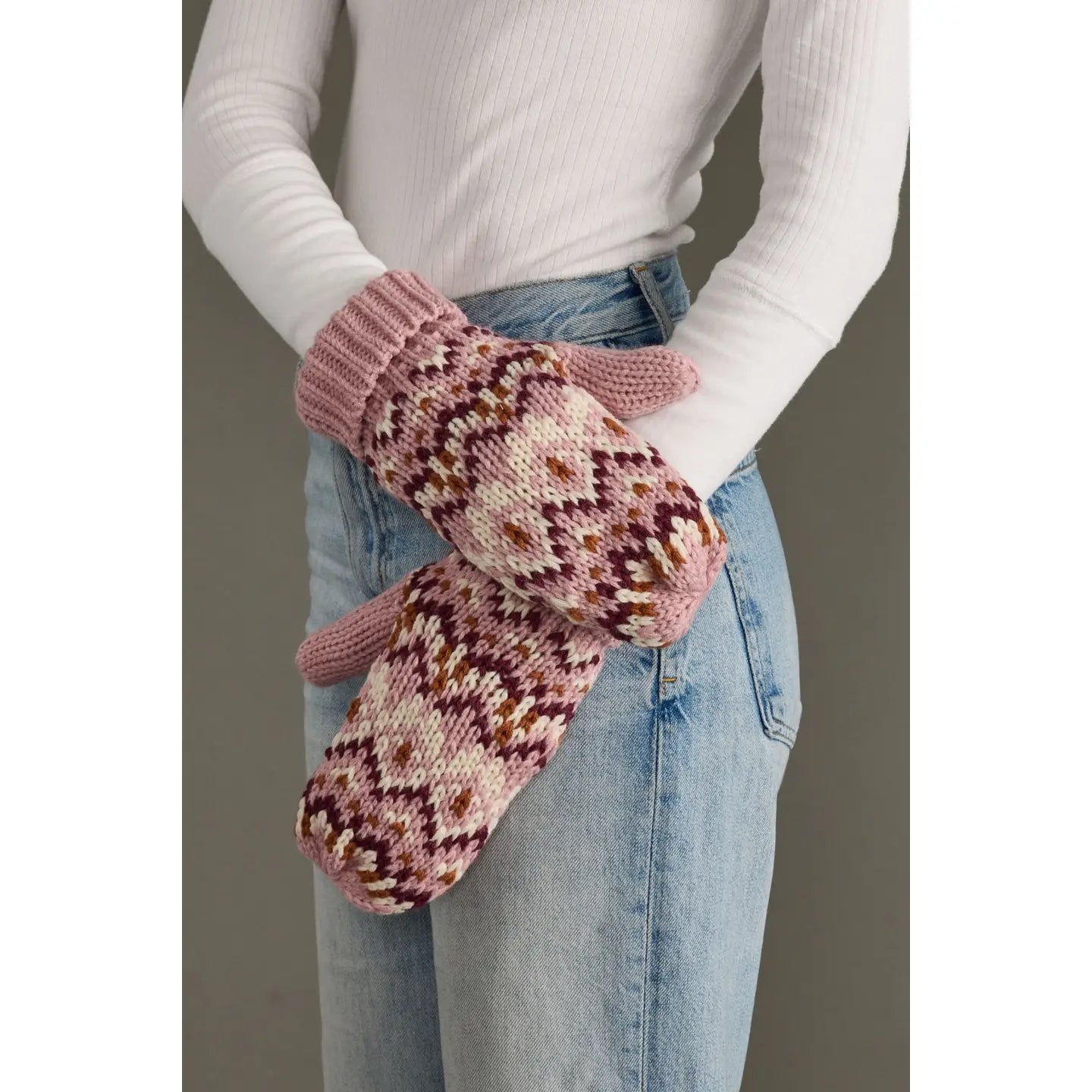 Patterned Mittens