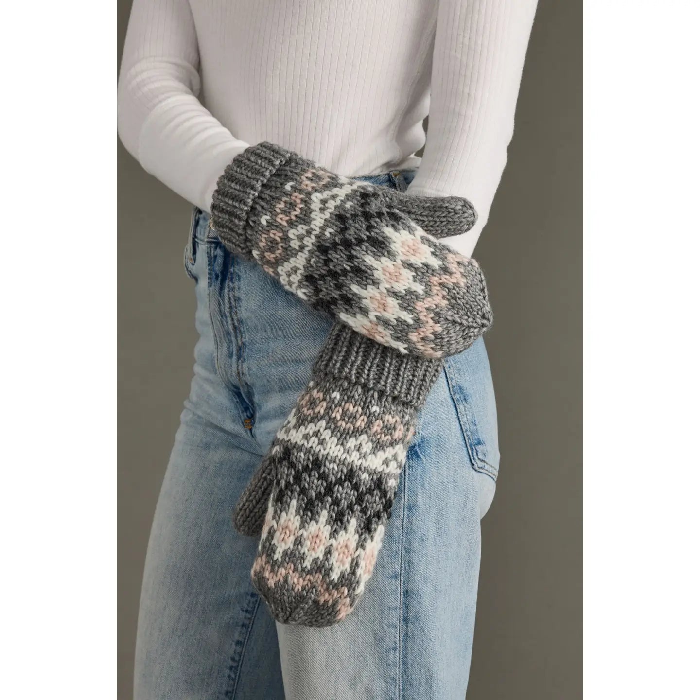 Patterned Mittens