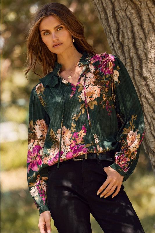 Floral Long Sleeve blouse