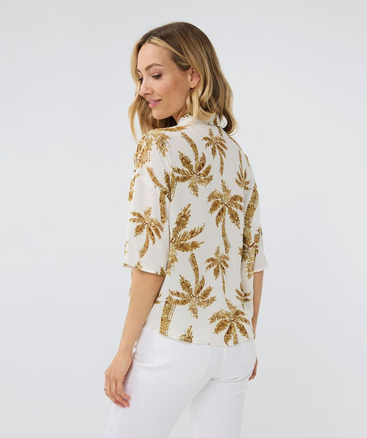 HS24.14222 Paradice Palm Blouse