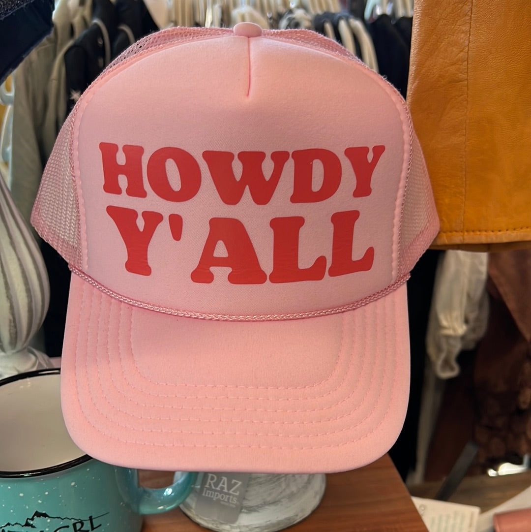 Howdy Y'all Trucker Hat