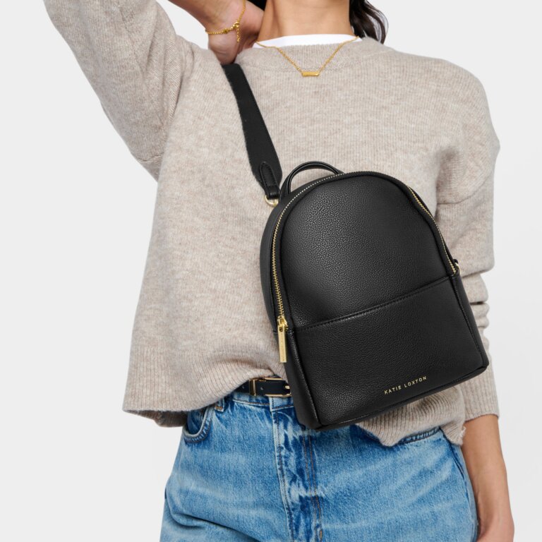 Mika Small Backpack Black