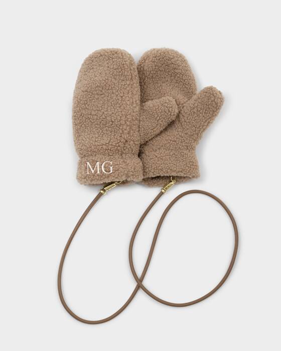 Teddy Mittens w/ cord
