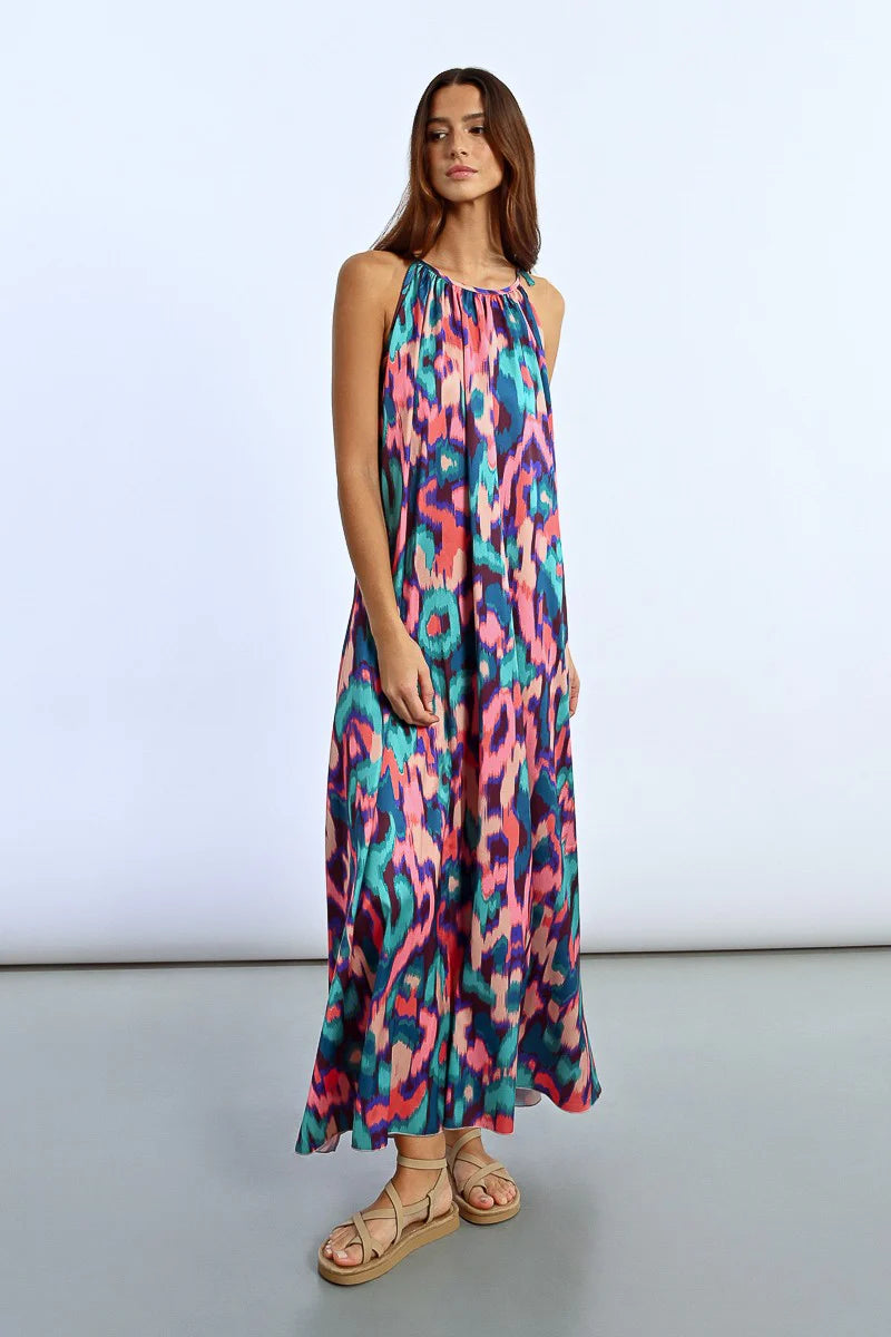 PL279DP Long Dress Thin Straps