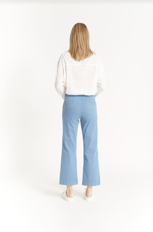 HIRise Mini Flare Trouser Elemental Blue