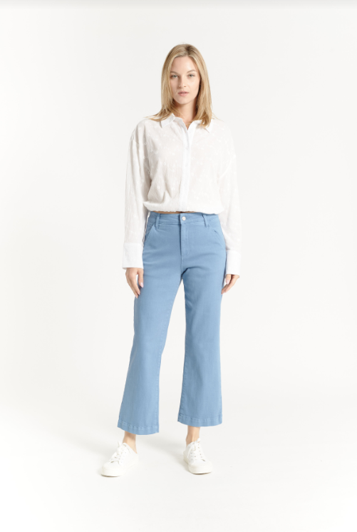 HIRise Mini Flare Trouser Elemental Blue