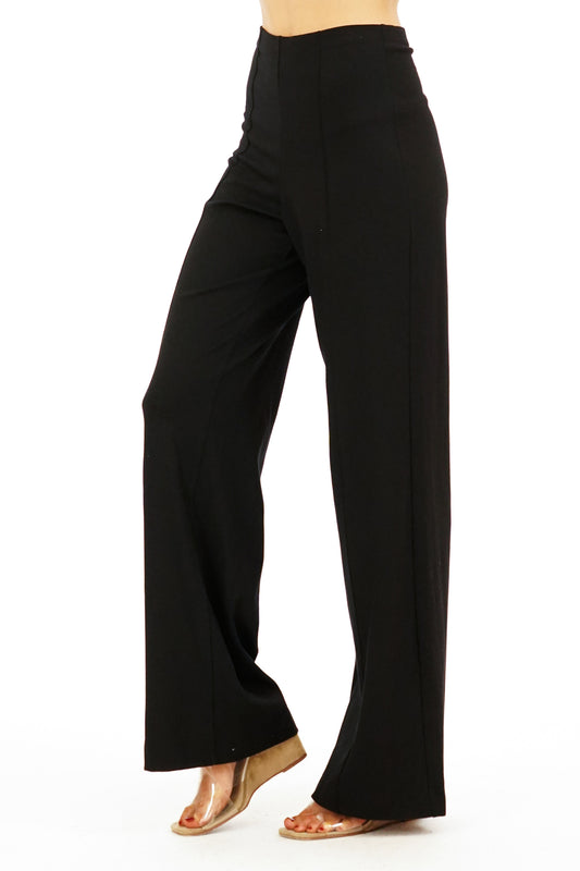 Black Ponti Pant