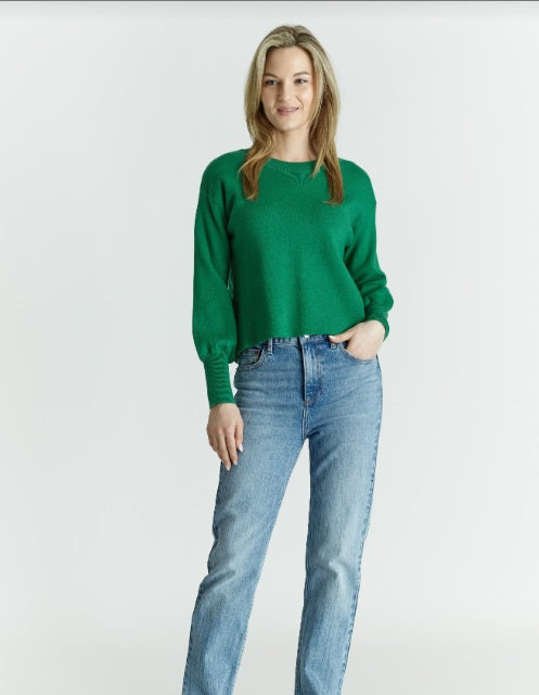 3069-NV Balloon Sleeved Sweater Amazon