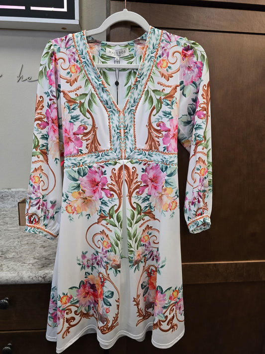 5YDG610A 3/4 Slv Dress