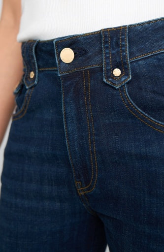 Hannah Outlaw Flare 30' Inseam - duskwood blue