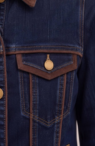 Classic Trucker W/ Velvet Detailing - riverwalk