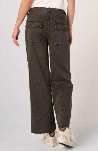 Utility Relaxed Straight 28" Inseam - mosswood