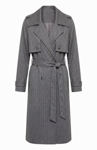 Maxi Belted Trench Coat