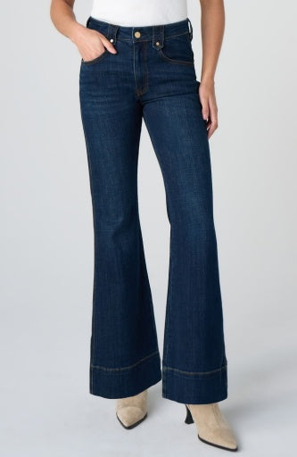 Hannah Outlaw Flare 30' Inseam - duskwood blue