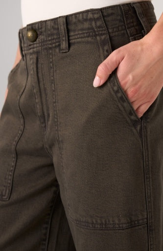 Utility Relaxed Straight 28" Inseam - mosswood